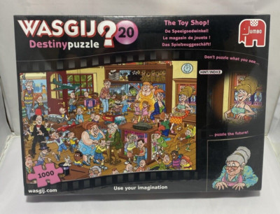 Wasgij ? 20 Destiny The Toy Shop 1000 Teile Puzzle-JUMBO-NEU & VERSIEGELT