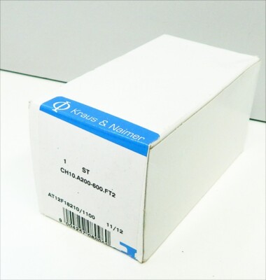 Kraus&Naimer CH10.A200-600.FT2  Ausschalter  - sealed - in OVP