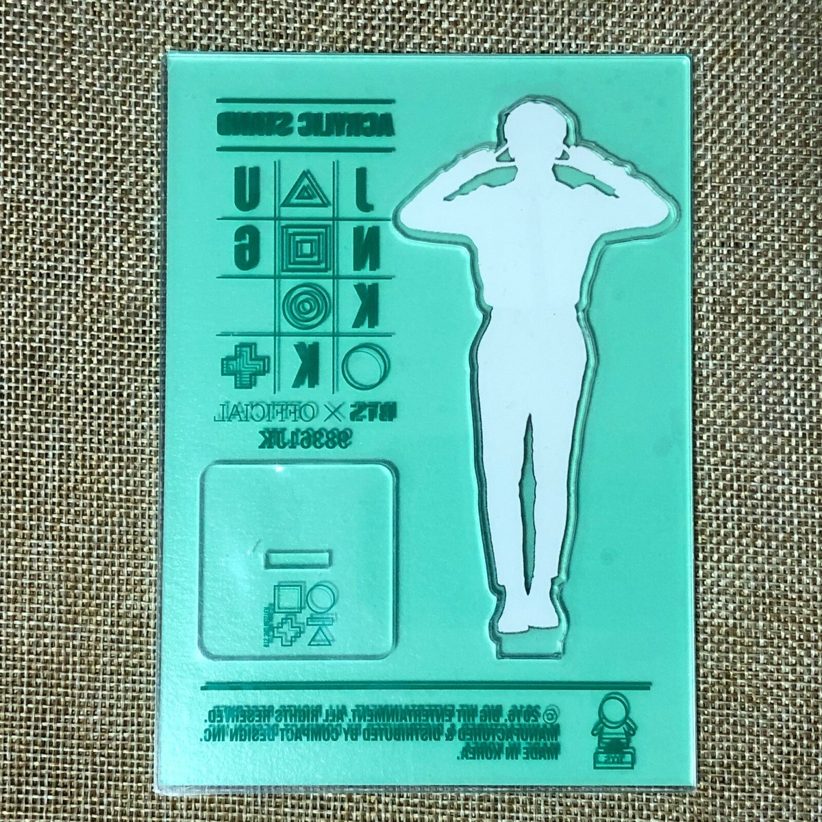 BTS JUNGKOOK [ 3rd Muster Army.zip ] Official Acrylic Stand / New