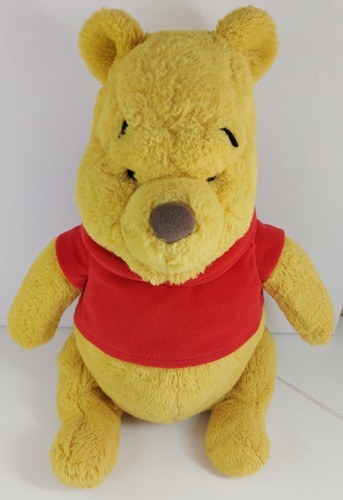 Unusual Winnie The Pooh Red Shirt Plush Soft Toy Size 15" - Bild 2 von 9
