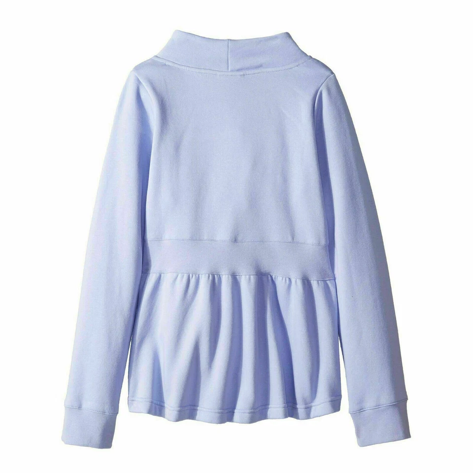 Suéter Nike NSW Manga Larga Polar Suéter Crew Niña Púrpura Talla Grande Foto 2 de 4