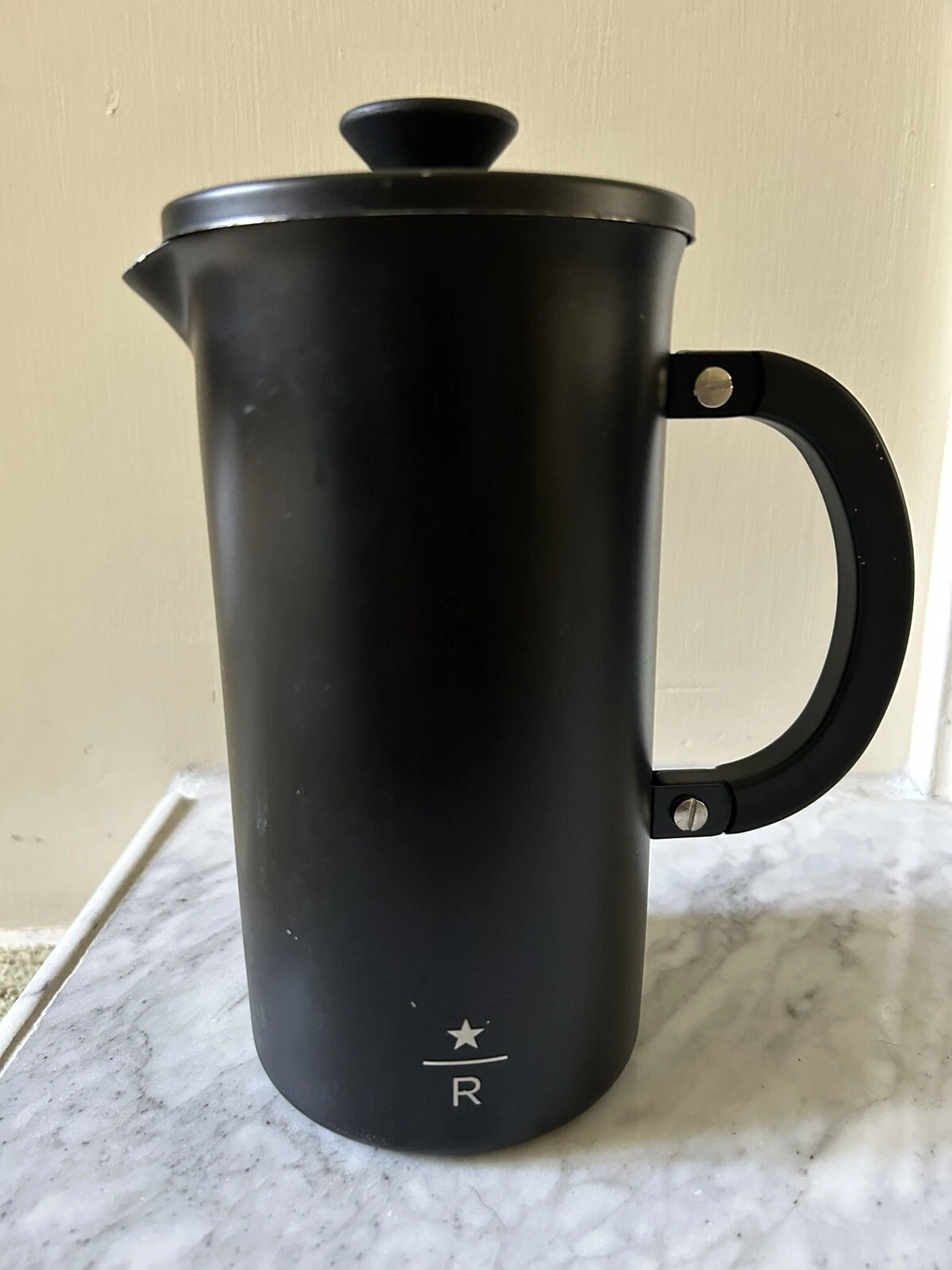Starbucks Stainless Steel Coffee Press Matte Black