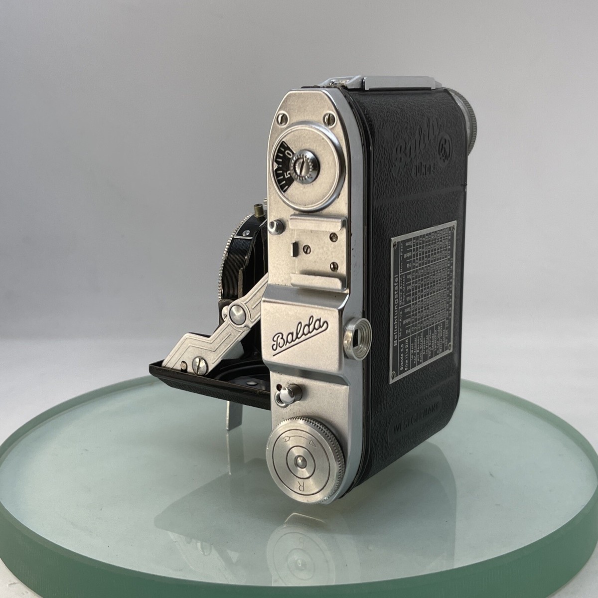 13238】希少☆Balda バルダ RIGONA(Rigionar50㎜F3.5 C)蛇腹カメラ