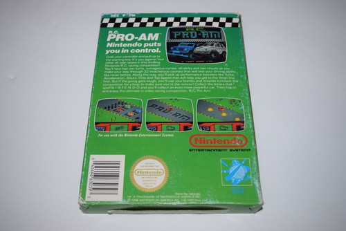 RC Pro-AM Nintendo NES Video Game Cart and Box - Picture 4 of 4