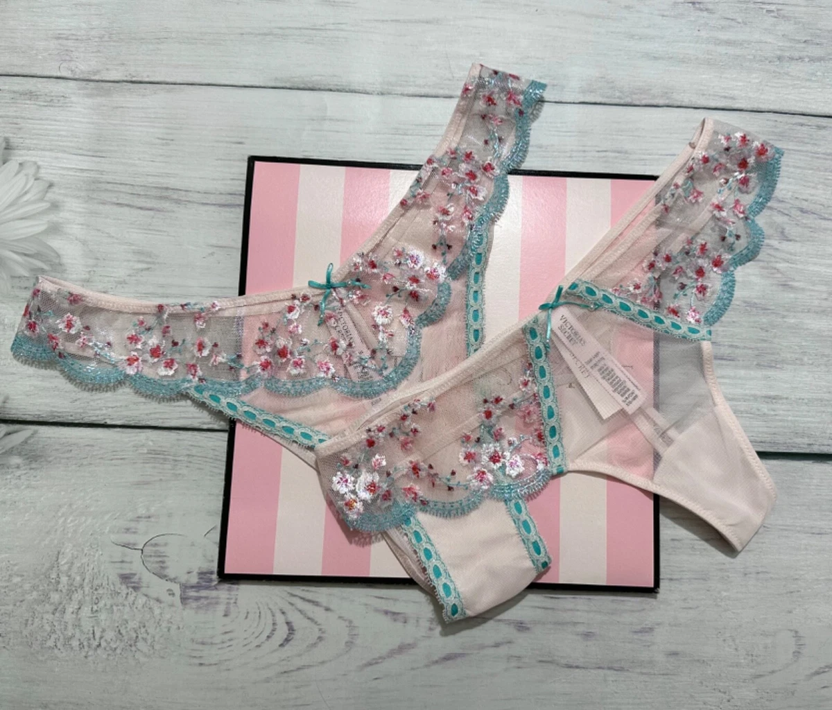 Culotte Coquin Victoria's Secret Rose - Taille XS - Style Cheeky - Neuf Avec étiquettes