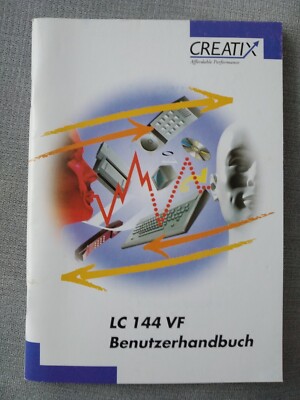 Benutzerhandbuch Modem Creatix LC 144 VF, Deutsch, 1993