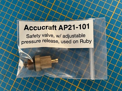 Accucraft AP21-101 Safety Valve, adjustable / Sicherheitsventil M10, einstellbar