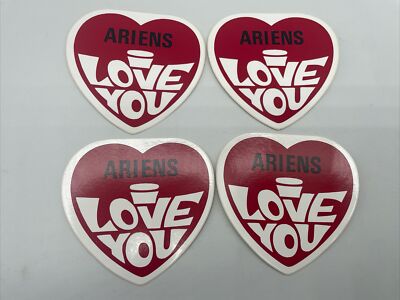Ariens I Love You Decal / Sticker Vintage NOS Snowmobile Sled Ski 70’s ...