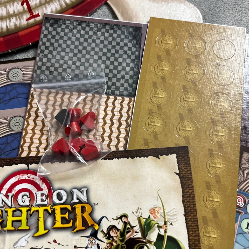 Dungeon Fighter Spanish Board Game 2014 Horrible Games EdgeLorenzo Silver New - Image 4 of 4