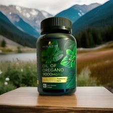 Aceite De Oregano Softgels 9000mg  Immune Support, Carvacrol Maximum Potential