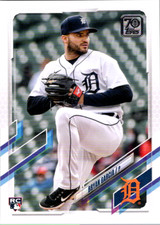 2021 Topps Update #US305 Bryan Garcia RC Detroit Tigers