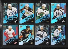 2015-16 TIM HORTONS NHL HOCKEY CARD DIE CUT SHINING FUTURES CHECKLIST SEE LIST