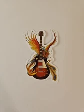 Guitar Phoenix Sticker / Cool Decal For Laptop Guitar Case Accessories