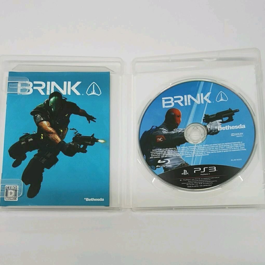 (未使用･未開封品)　BRINK - PS3 7z28pnb 未使用・未開封品) BRINK - PS3 7z28pnb Brink - Sony