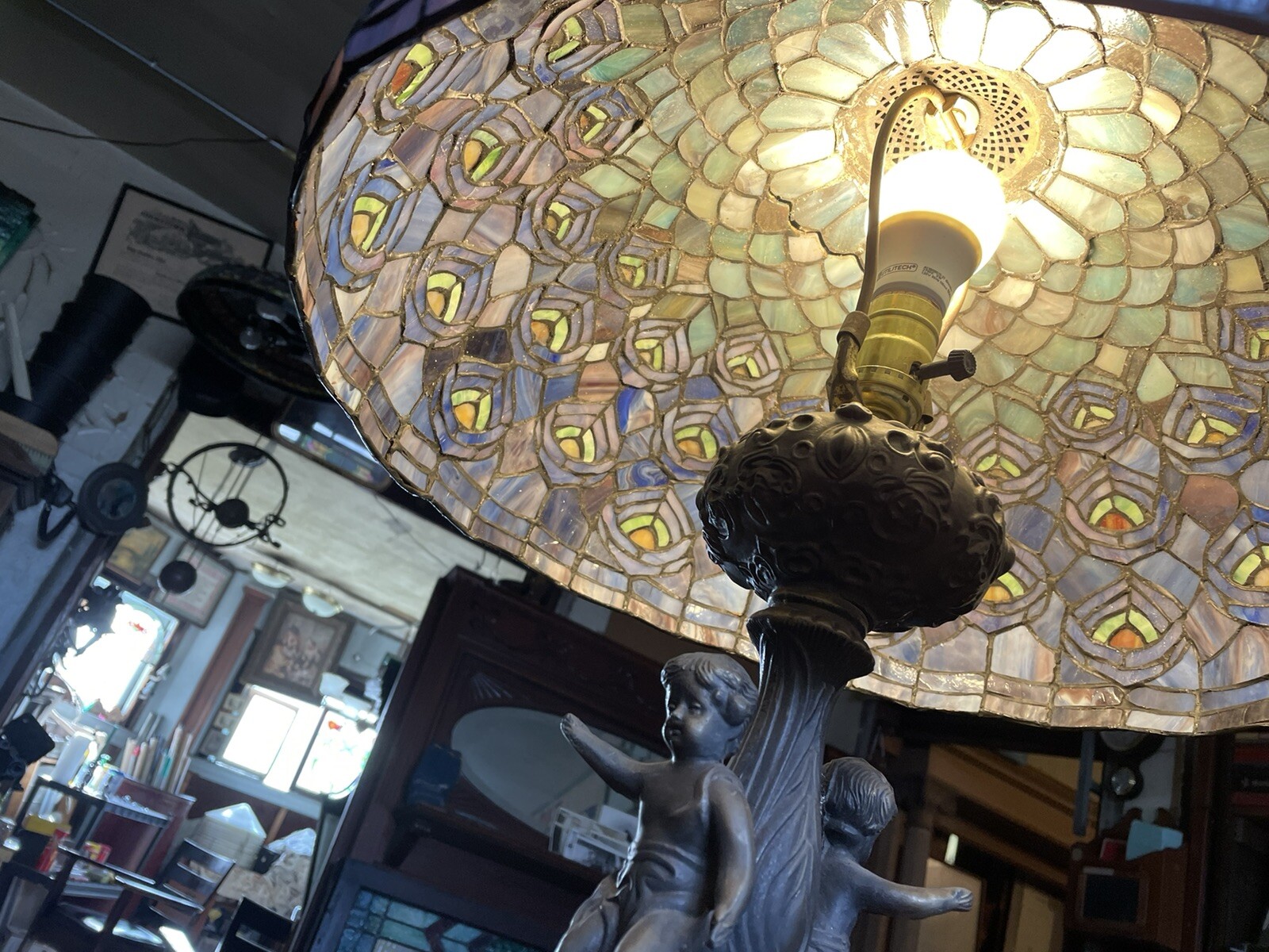 Stained Glass Lamp eBay