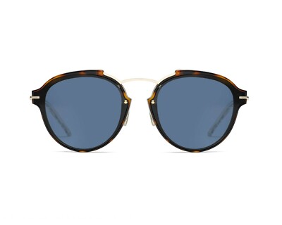 CHRISTIAN DIOR DIORECLAT UGM/72 HAVANA ROSE GOLD SUNGLASSES  display picture 3