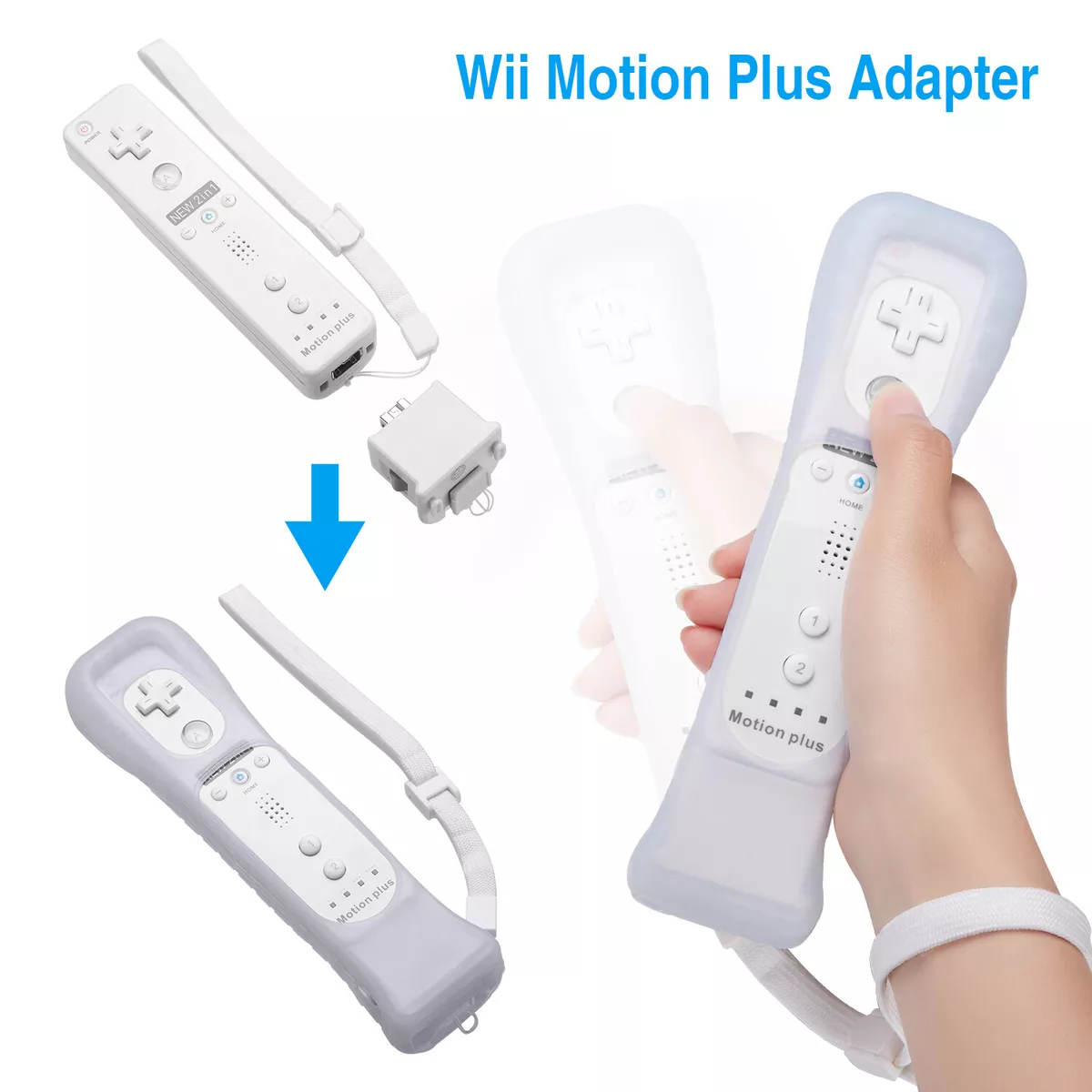 Wii motion plus sale adapter