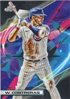 2022 Topps Chrome Cosmic Willson Contreras #98 Chicago Cubs