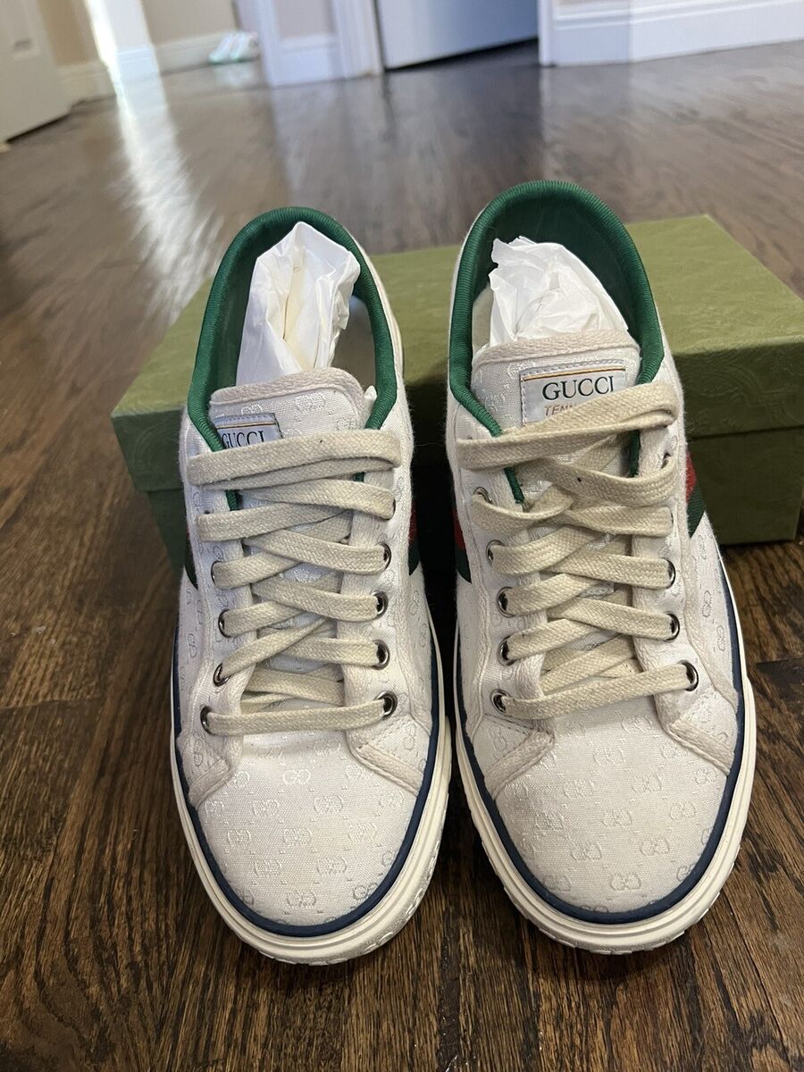Gucci Tennis 1977 Low White Mini GG Women's | eBay Gucci Tennis 1977 Low White Mini GG Women's | eBay