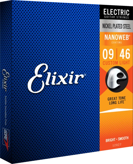 Cordes guitares électriques Elixir pour guitare et basse