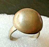 Ancient Rare Handmade African Tuareg Ring Ethnic Tribal Jewelry Silver Ring