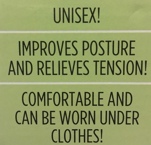 Unisex Sports Posture Brace (M/L) – Improve Posture, Reduce Belly Rolls, & Boost - Picture 6 of 12