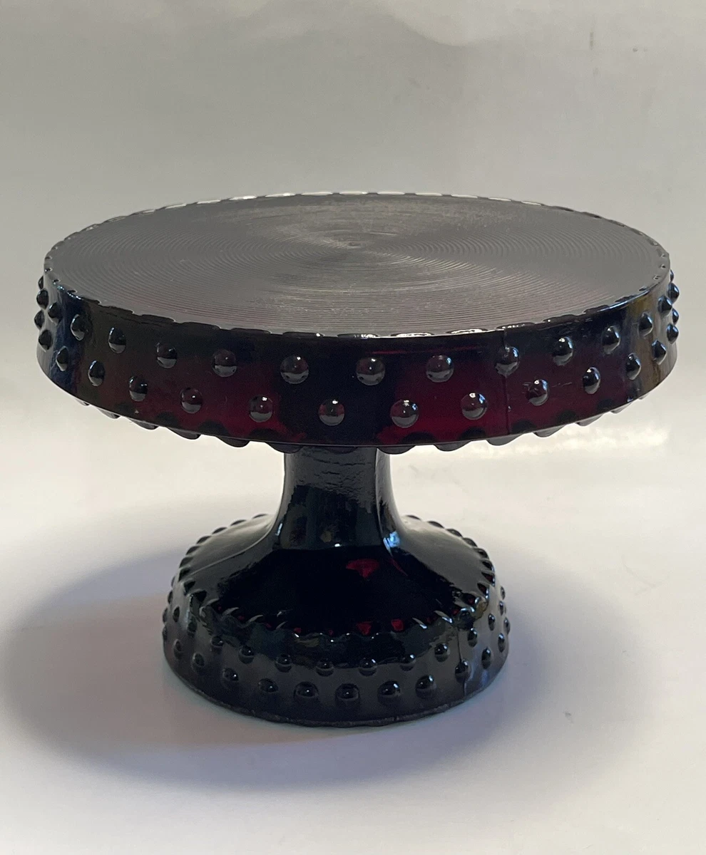 Hobnail clearance cake stand