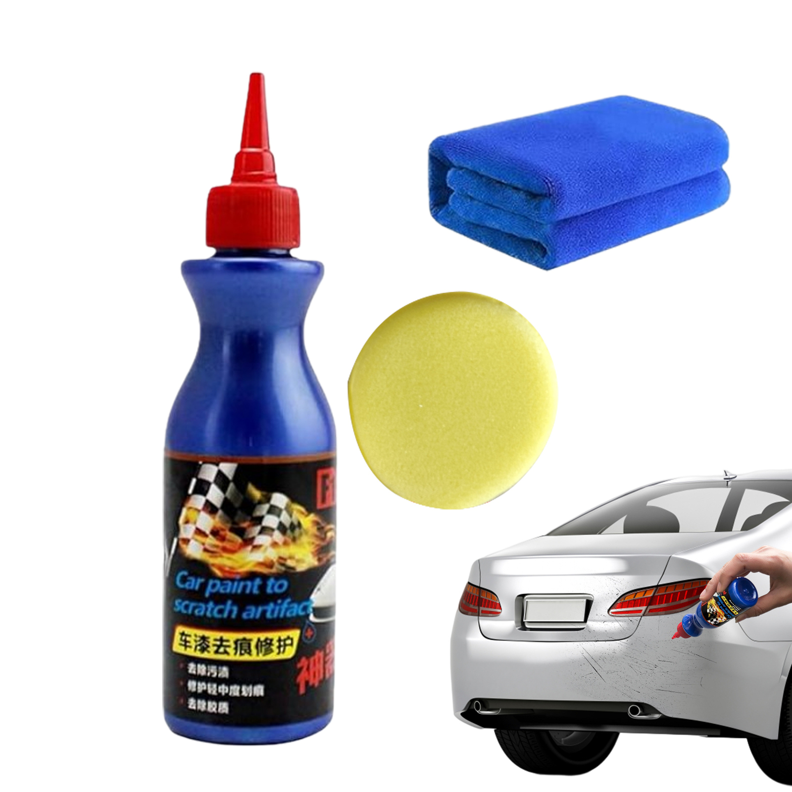 Scratch and Swirl Remover Ultimate Car Scratch Remover Compound Auto Polish eBay