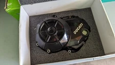 Ducati clear clutch cover