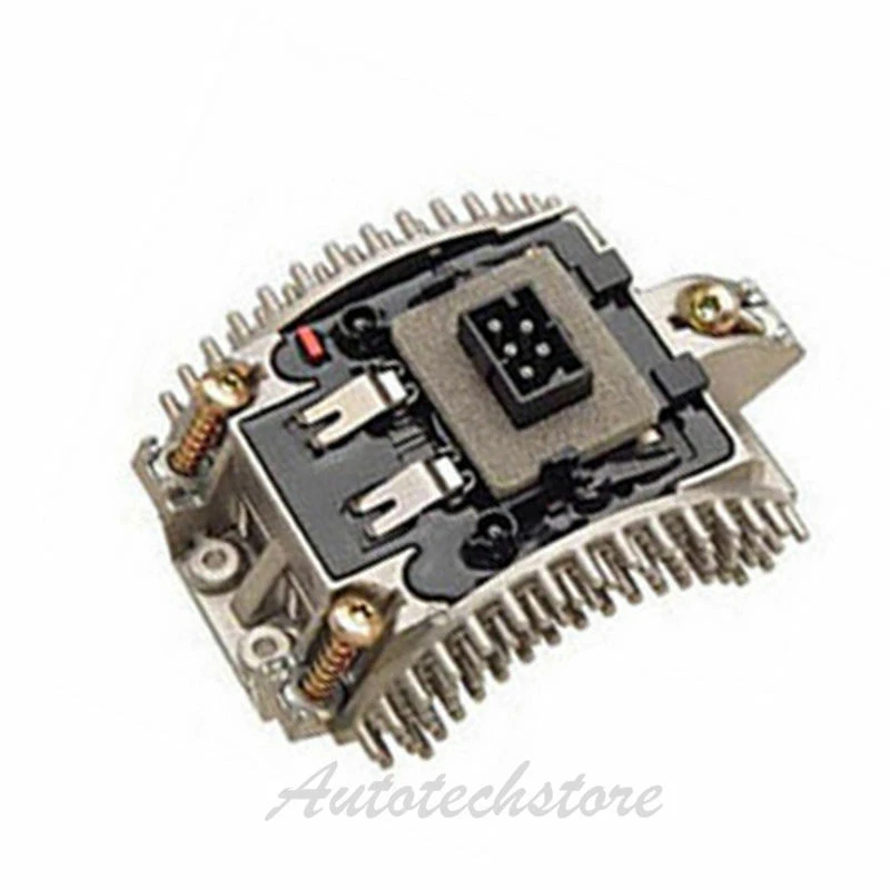 Nuevo Soplador Motor Ventilador Regulador Resistencia Calentador HVAC A/C Etapa Final Para BMW E38 Foto 2 de 3