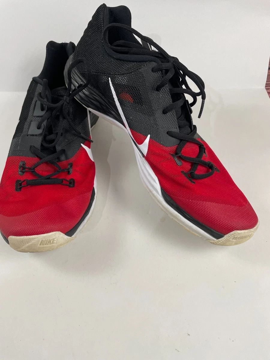 Nike Train Prime Iron DF Bred Mens Black Red White Size 13