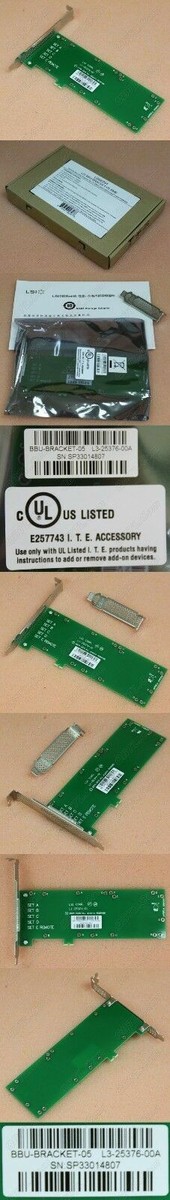 Montaggio Per LSI BBU Nuda Staffa Di Montaggio LSI00291 BBU-STAFFA-05 Per LSI BBU - Aperta Mai Usata, Senza Batteria, Per Schede RAID Staffa LSI00291 Per Batteria BBU Controller RAID - Foto 2