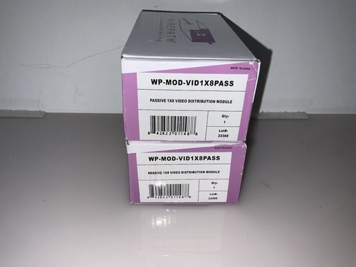 Wirepath Passive 1 x 8 Video Distribution Module (WP-MOD-VID1X8PASS) - Picture 2 of 3