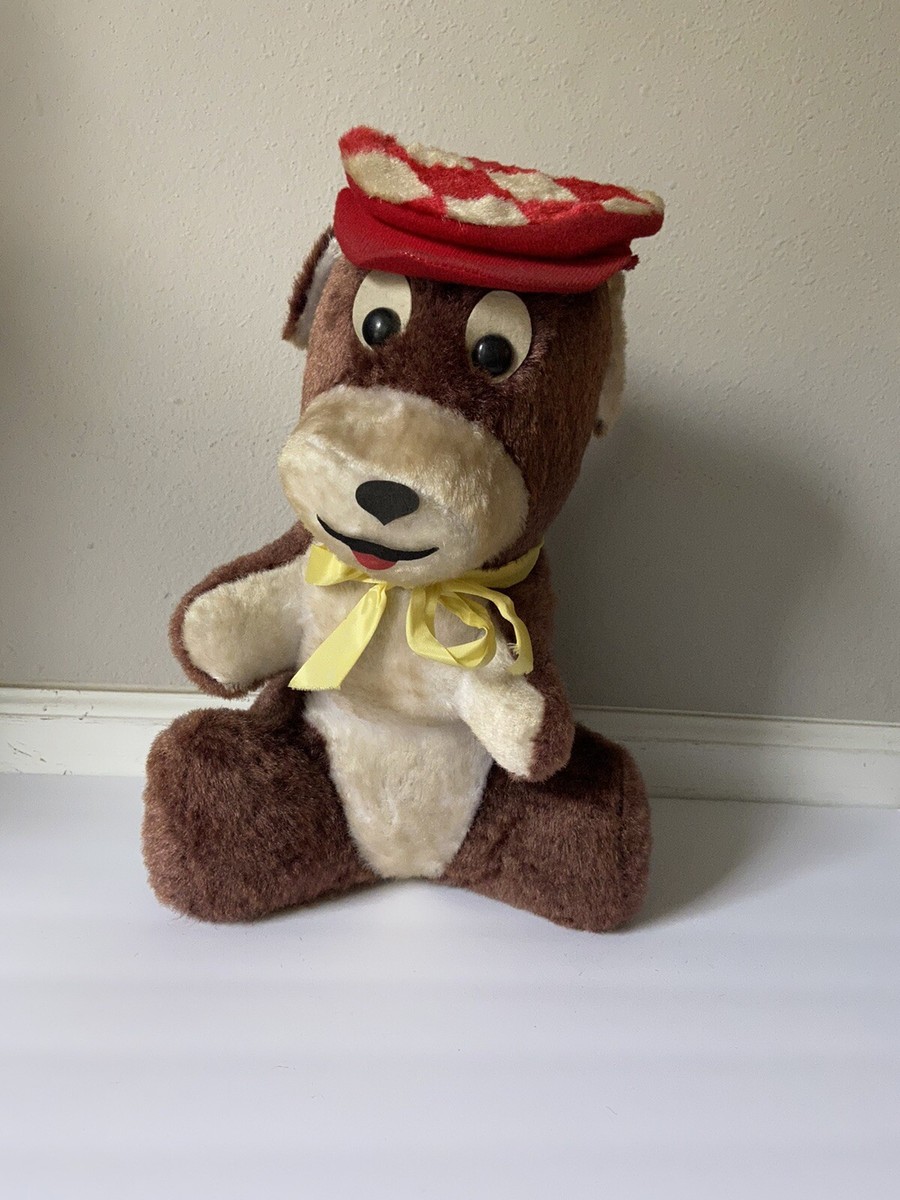 vintage 1950s Or Older stuffed animal dog 20 Inch With Red Hat | eBay