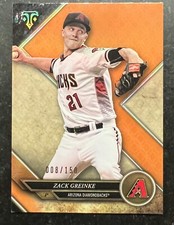 2017 Topps Triple Threads Amber Zack Greinke #92 8/150