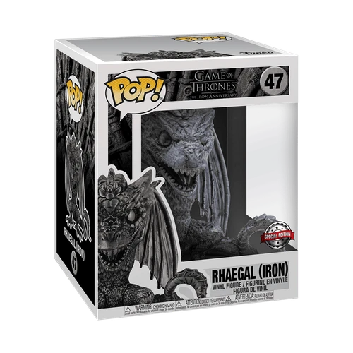 Funko Pop! Vinyl Super 6 in: Game of Thrones - Rhaegal - Target (Exclusive)