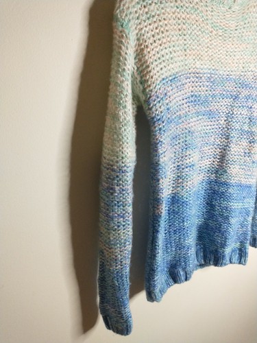 Forever 21 Colorful Open Knit Sweater Size Small - Picture 4 of 8