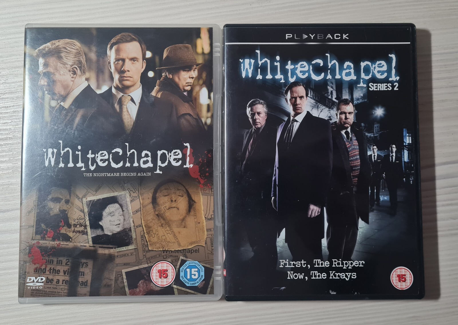 ITV drama: Whitechapel  Series 11 & 2 - Complete Dvd