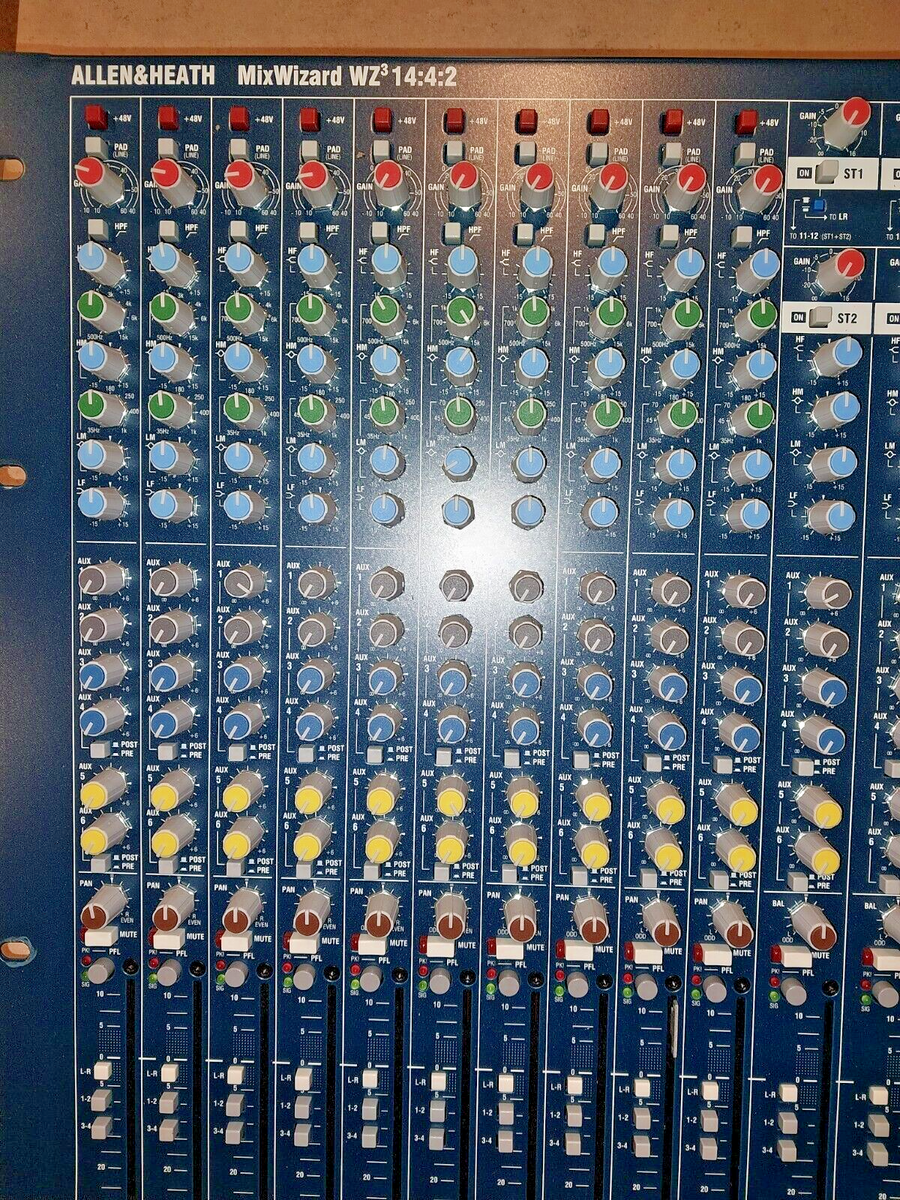 Allen & Heath MixWizard WZ3 14:4:2 Mixer | eBay Allen & Heath MixWizard WZ3 14:4:2 Mixer | eBay