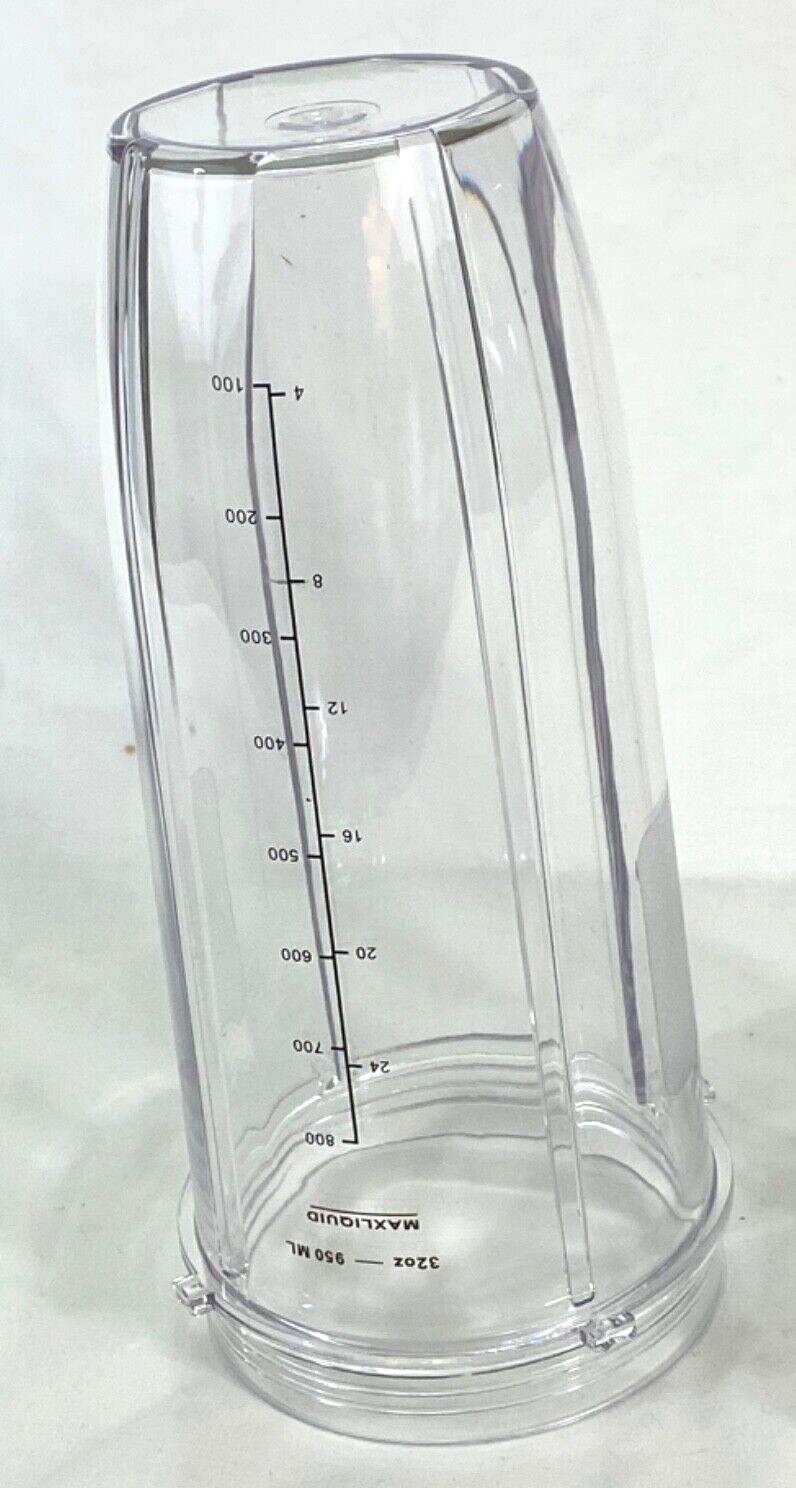 replacement Ninja 32 oz cup screw on clear plastic
