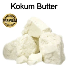 Raw Kokum Butter - 100% Pure Natural Cold Pressed Organic Skin Care Moisturizer
