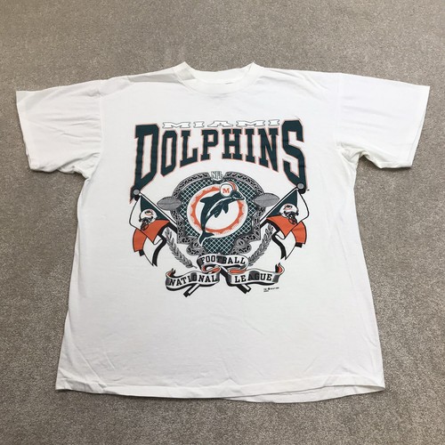 Vintage 1992 Miami Dolphins Retro Logo 