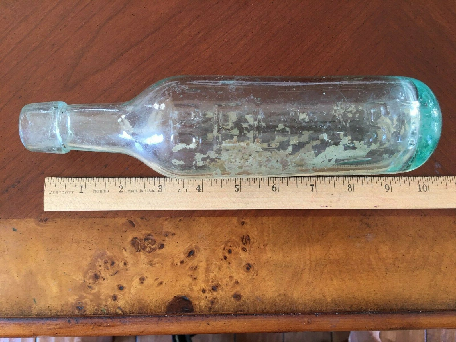 Antique Ross's Belfast bottle from Panama Canal Zone 70's Torpedo eBay
