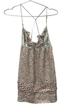 Victorias Secret Bird Slip Nightgown Womens XS Sleeveless Satin Bow Intimate Y2K