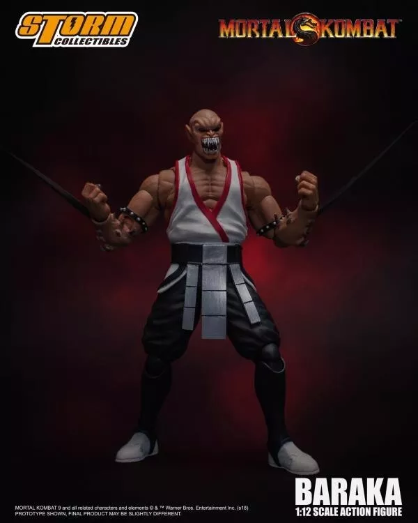 Baraka - Mortal Kombat 9 - 4 Scale - Jazwares Action Figure