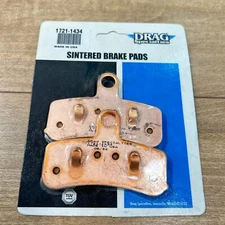 NEW DRAG SPECIALTIES SINTERED FRONT BRAKE PADS / 1721-1434 / HARLEY DYNA SOFTAIL
