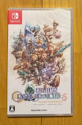 Final Fantasy Crystal Chronicles Nintendo Switch Japan New Sealed