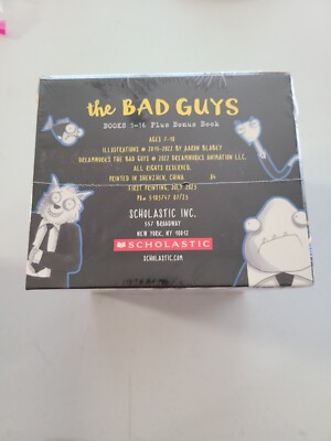 the BAD GUYS 全巻セット 1-16巻 plus 1 The Bad Guys: Books 1-16 Box Set Plus Bonus Book Comic Brand New
