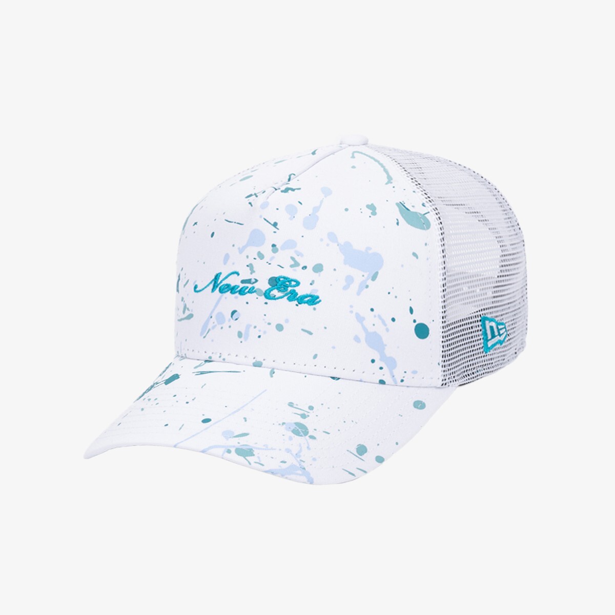 Golf] New Era 2025 Splash Paint A-Frame Trucker Ball Cap