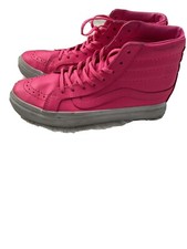 pink high top vans